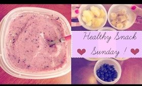 ♥ Healthy Snack Sunday ! ♥ |  Icecream / Slushie ( Vegan ) ♥