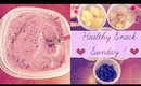 ♥ Healthy Snack Sunday ! ♥ |  Icecream / Slushie ( Vegan ) ♥