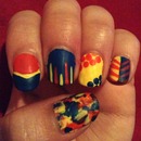 3-color mix & match nails