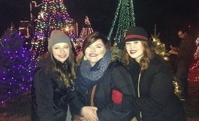 VLOGMAS DAY 6 & 7- Light Show at the Zoo!