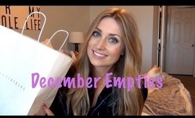 December Empties 2012