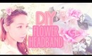 DIY Flower Headband Hair Accessory - Turn your old headbands into something amazing!