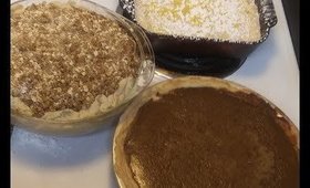 Pumpkin Pie, Apple Pie & Lemon Bars 4 Samhain