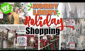 HOLIDAY SHOPPING AT HOBBY LOBBY 2017 + HAUL!