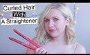 How To Curl Short Hair With A Straightener