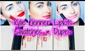 Kylie Jenner Lip Kit  SWATCH + DUPES | Rosa Klochkov