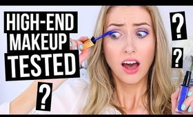 TESTING NEW HIGH-END MAKEUP?! || 5 First Impressions