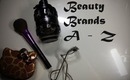 Beauty Brands Tag: A to Z