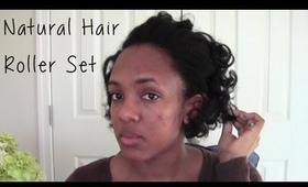 46 Natural Hair | Roller Set