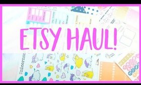 Etsy Sticker & Inserts Haul ★ Papered Kiss