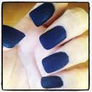 Crushed Blue Velvet Manicure