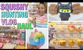 SQUISHY HUNTING VLOG AND HAUL AT THE MALL! DON'T MISS THIS ONE!