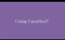 Friday Favorites and Fails 11/9/12