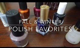 My Favorite Fall & Winter Nail Polishes