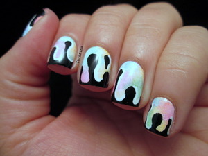 Check out Kelly's blog!  Amazing work!!  http://tuxarina.blogspot.com - http://www.thelittlecanvas.com/2013/06/june-nail-artist-of-month.html