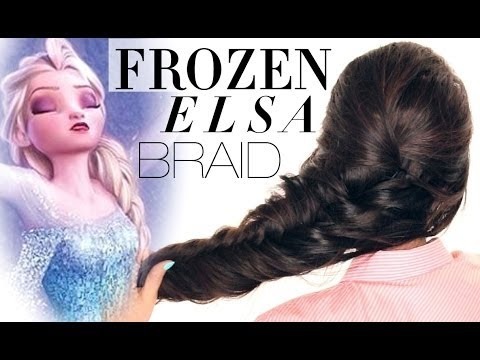 ☆FROZEN reinvented ELSA BRAID HAIR TUTORIAL | Disney Hairstyles |  MakeupWearables Hairstyles ☆ Hair Tutorial on Thursdays Video | Beautylish