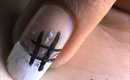 ONE MINUTE NAIL ART tutorial!!! nail design tutorials- easy nail art for short nails- beginners
