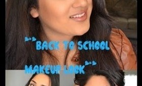 Back to school Simple Makeup Look