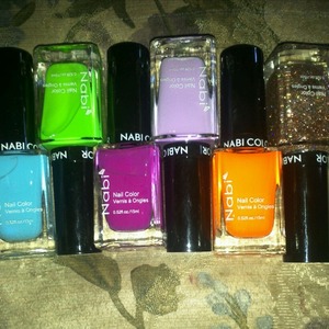 got new summer color polishes!! cant wait to try them out!! :)