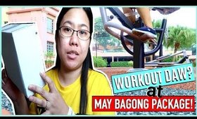 VLOG | WORKOUT DAW + MAY BAGONG PACKAGE (April 30 & May 18, 2017)