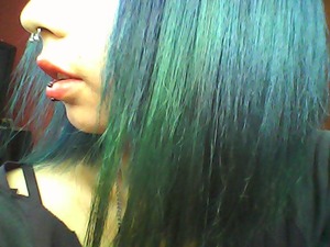 Hair  Green