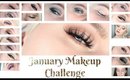 January Makeup Challenge | My Experience and Clips of My Makeup Looks