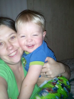 Me and My youngest son Bryce, Hes such a cutie!