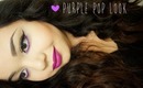 Purple Pop Look