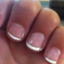 Cute and easy French nails