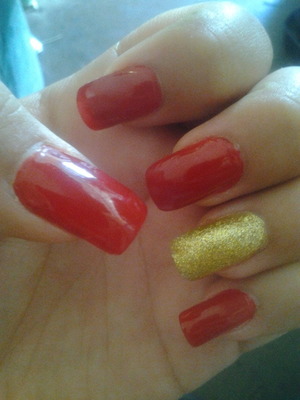 red &gold