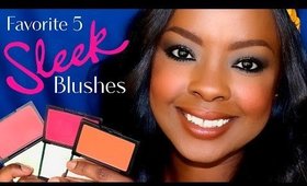 My Favourite 5 Sleek Blushes, and how to use them! | Bellesa Africa