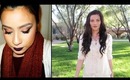 Thanksgiving Hair, Makeup and Outfit - A Collab With JuliettaElias! ♥