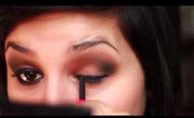 Kim Kardashian Inspired Makeup - Smokey Eye