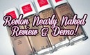 Revlon Nearly Naked | Review & Demo!