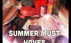 Summer Makeup Must Haves | 2013