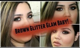 New Year Brown Glitter Glam!