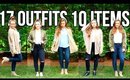 17 OUTFITS FROM 10 ITEMS | Fall Capsule Wardrobe 101