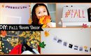 DIY: Tumblr Inspired Fall Room Decor // Polaroid Photo Hanger & #Fall Picture