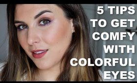 How To Wear Colorful Eyeshadow | Bailey B.