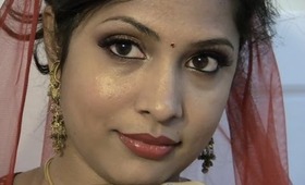 Diwali Special : Traditional Indian Bridal Makeup : In Collaboration with Seeba86