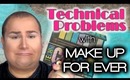 Technical Problems w/ MUFE's Technicolor Palette
