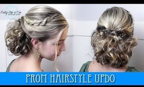 PROM UPDO HAIRSTYLE!
