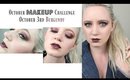 October Makeup Challenge Series | Easy Burgundy Smokey Eye | Lovestrucklovergirl Beauty