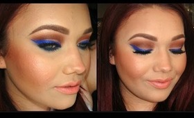 Colbalt Blue Makeup Tutorial