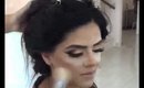 Bridal makeup contouring