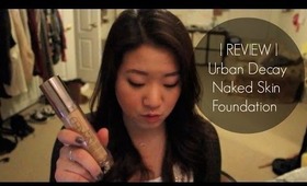 REVIEW | Urban Decay Naked Skin Foundation (Combination Skin)