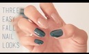3 Easy Fall Nail Looks (in under 1 minute)