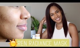 HOLY GRAIL | REN Clean Skincare Glycol Lactic Radiance Renewal Mask Reveiw