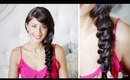 Knotted Messy Side Braid