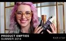 Summer Empties // Products I've Used Up